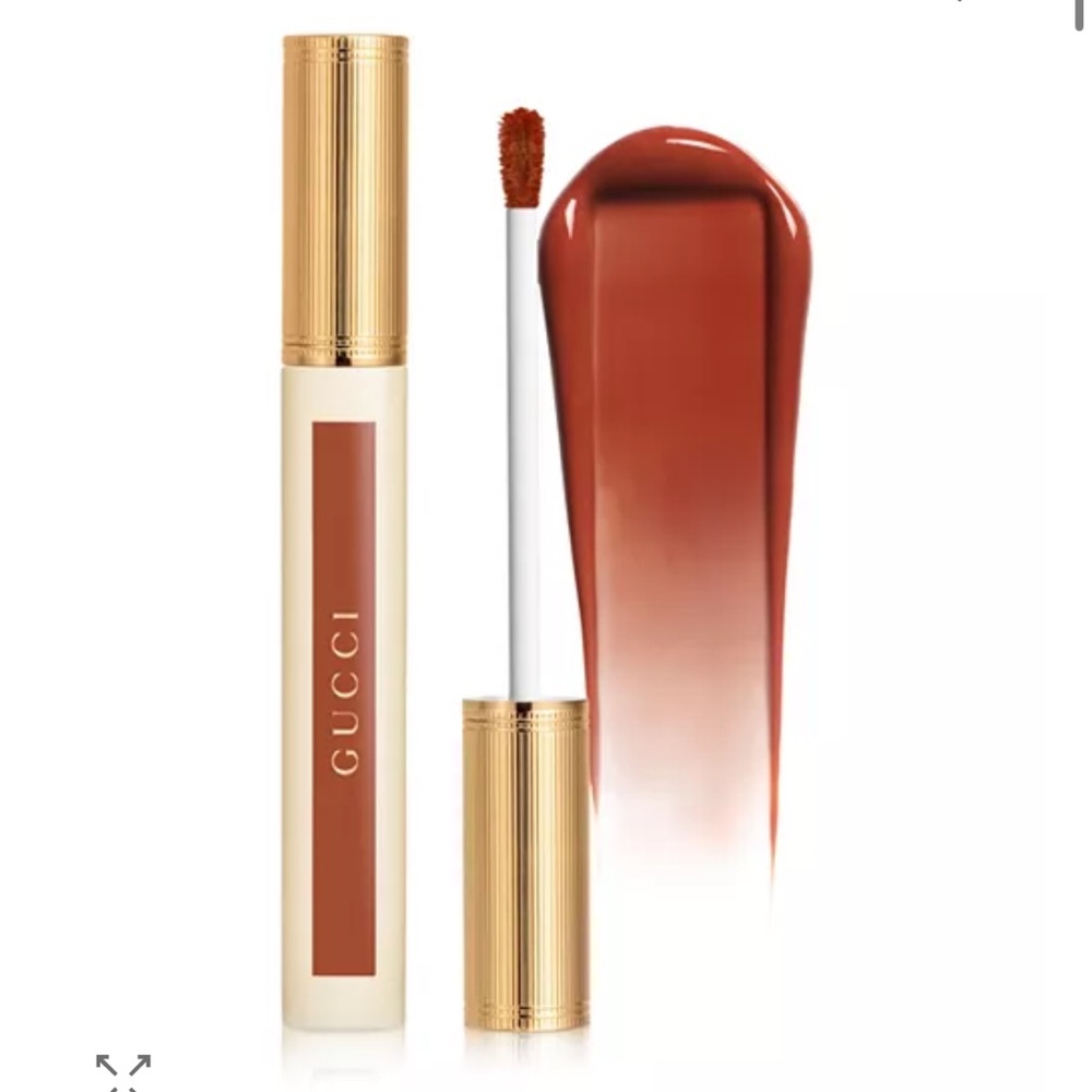 Gucci Glow Oil in Water Tint Liquid Lipstick - Lucy Dark Orange 308